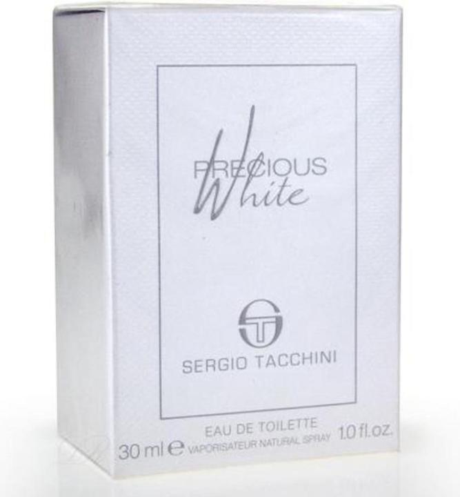 Actual product image Sergio Tacchini Precious White - Eau de Toilette - 30ML (Eau de toilette, 30 ml)
