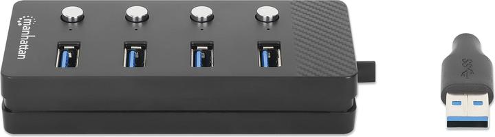 Produktbild Manhattan 4-Port USB 3.0 Typ-A Hub (USB-A, 4 Ports)