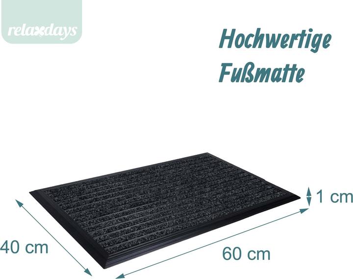 Image du produit Relaxdays tapis (40 x 60 cm)
