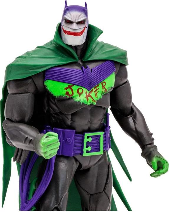 Produktbild McFarlane DC Multiverse Actionfigur Batman (Batman: White Knight) (Jokerized) (Gold Label) 18 cm