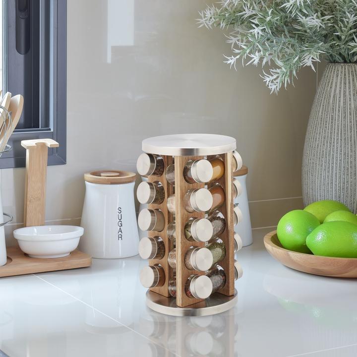 Produktbild Relaxdays 21 tlg. Gewürzkarussell