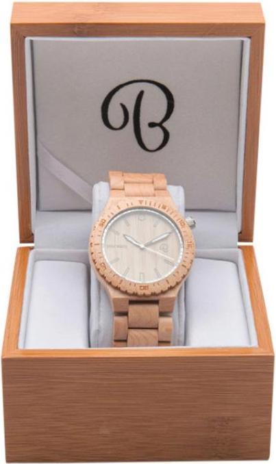 Immagine prodotto Bambuu Orologio in legno (Orologio da polso analogico, 46 mm)