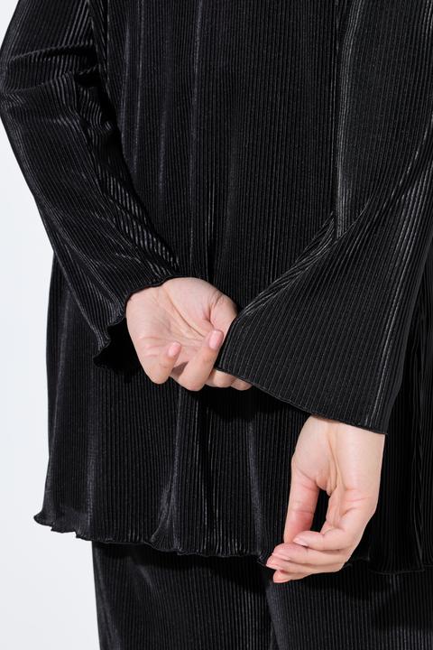 Produktbild Miamoda Plissee-Bluse, A-Linie, weiter Langarm (54)