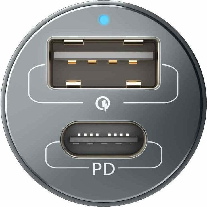 Image du produit 3MK Chargeur de voiture Hyper 100W / DC12-24 / USB-C+USB-A