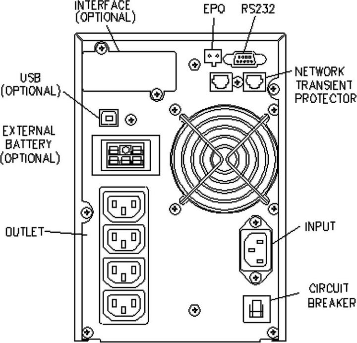 Produktbild Roline ProSecure III 1000 (1000 VA, 900 W, Online-Doppelwandler USV)