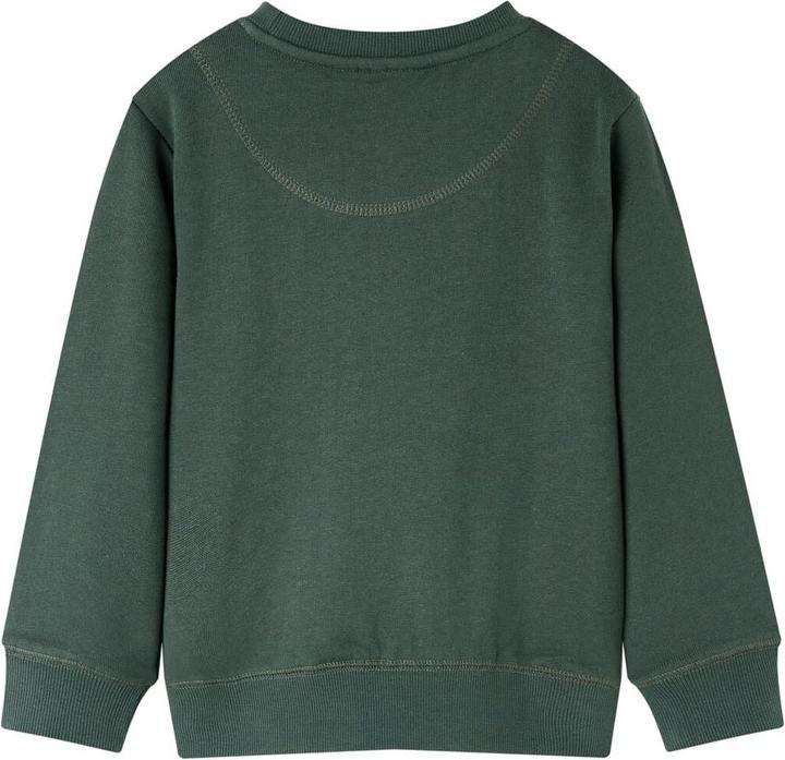 Immagine prodotto VidaXL Felpa da bambino verde scuro 104,Materiale: 92% cotone (104)