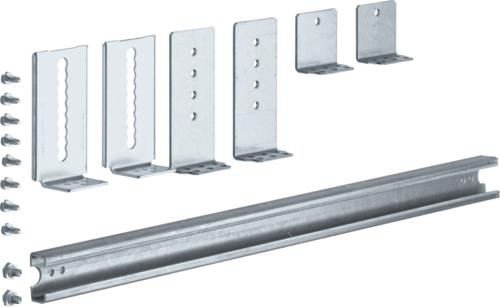 Produktbild Hager HAG UZ02C1 C-Schiene 2-feldig 35x15x1,5mm (1 StÃ¼ck)