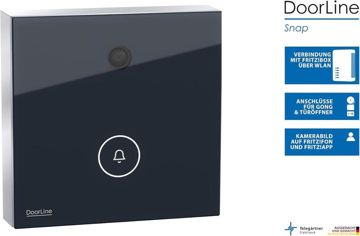 Actual product image Doorline Snap Türklingel mit Kamera und WLAN-Bildübertragung (Wi-Fi)