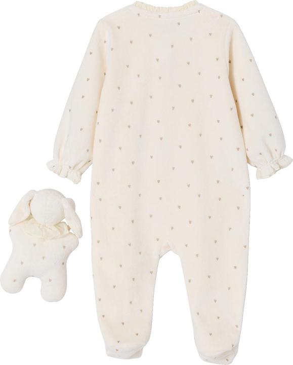 Actual product image Vertbaudet Baby Schlafanzug und Kuscheltier-Set aus Samt, Geschenkbox zur Geburt (68)
