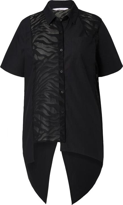 Immagine prodotto Angel of Style Bluse, A-Linie, Spitzeneinsätze, asymmetrischer Sau (50)