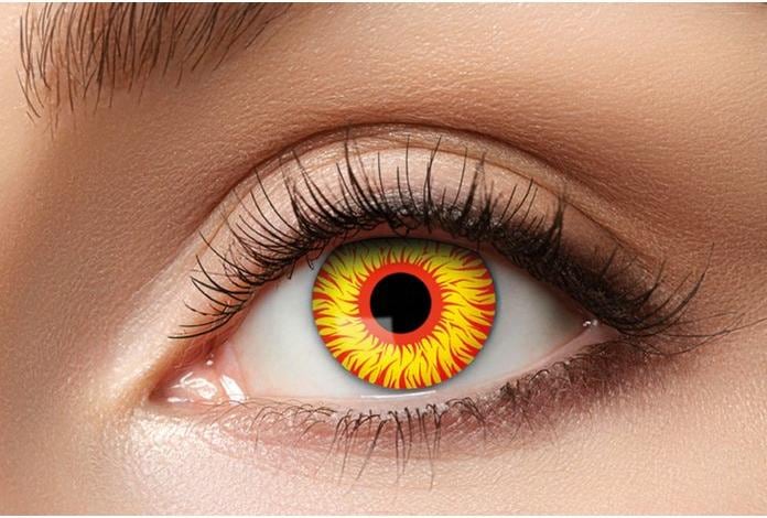 Fasnacht Lenti a contatto sole (Giallo Rosso)