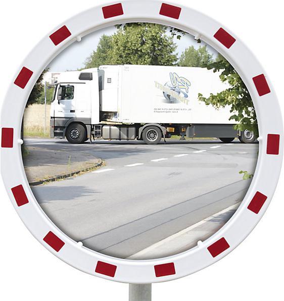 Actual product image Dancop Euvex D 60 cm traffic mirror for indoor and outdoor use (Ø 600 mm)