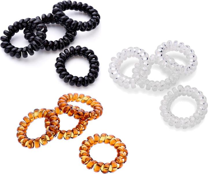 Image du produit Trisa Hair - ECO Relieur de cheveux à spirale Marron (Élastiques à cheveux)