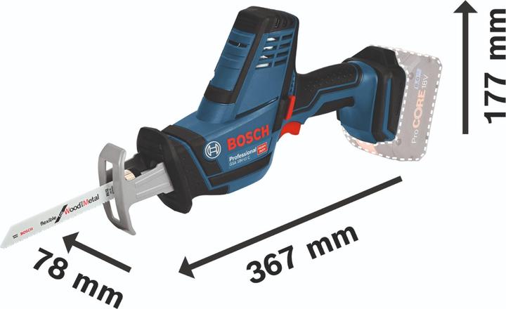 Immagine prodotto Bosch Professional GSA 18V-LI C