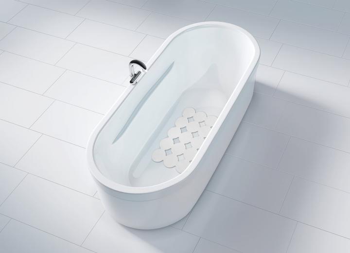 Actual product image Wenko Cleone bath insert white (67 x 45.50 cm)