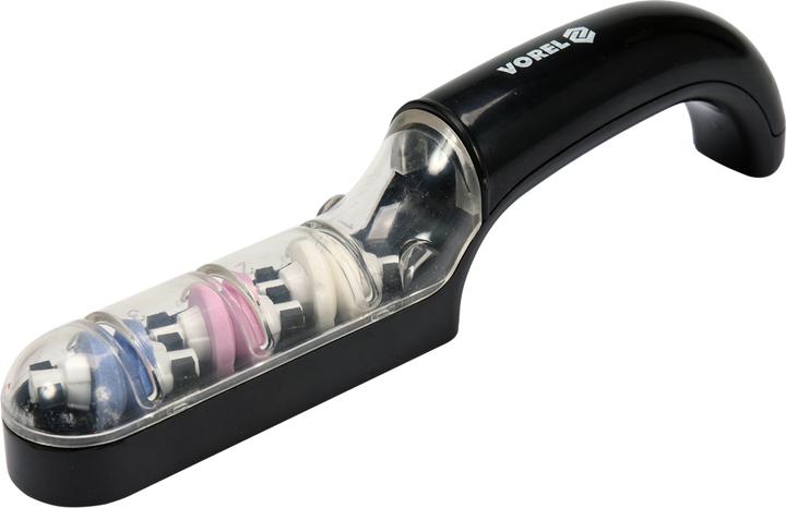 Toya Knife sharpener with three double stones (26220)