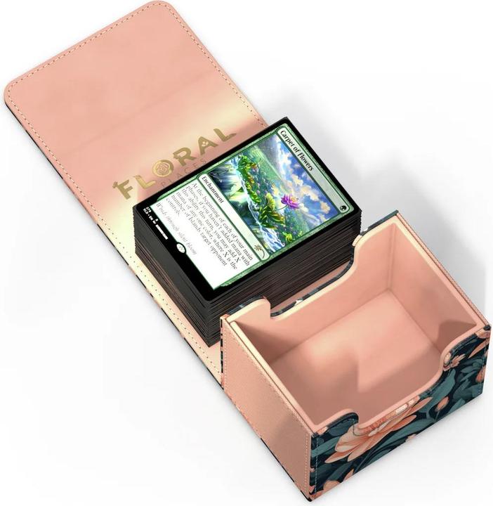 Produktbild Ultimate Guard Kartenbox Sidewinder 100+ Floral Places – Quiet Glade