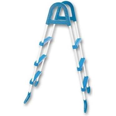 Azuro, Pool Zubehör, Leiter 0,91m / 3-Stufen - für Pools bis zu 0,95m Höhe