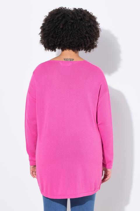 Immagine prodotto Angel of Style Pullover, oversized, Smiley, V-Ausschnitt (58)