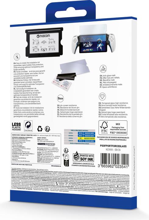Actual product image Nacon Gaming Psofportforceglass