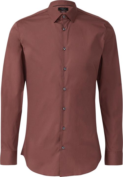 Immagine prodotto s.Oliver Tailored Fit: Baumwollstretch-Hemd mit Kentkragen (44)