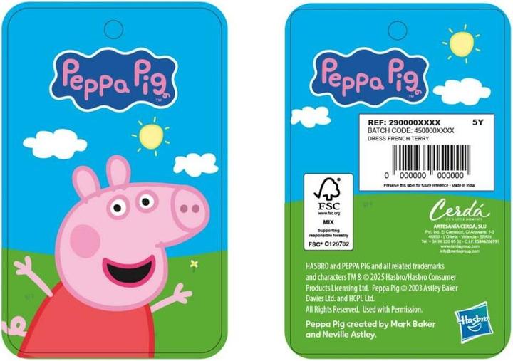 Image du produit Peppa Pig Kleid Rosa (104)