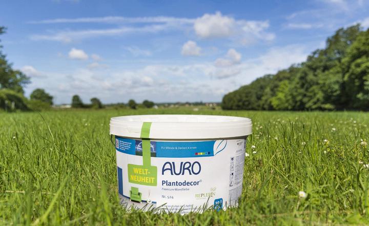 Actual product image AURO Plantodecor Premium 524 (White, 5 l)