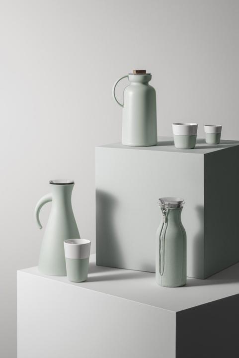 Actual product image Eva Solo Espresso cup 80 ml, 2 pieces, Green/White (80 ml, 2 x)