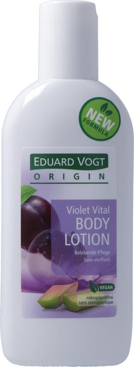 Actual product image Eduard Vogt Violet Vital Body Lotion (Body cream, 200 ml)