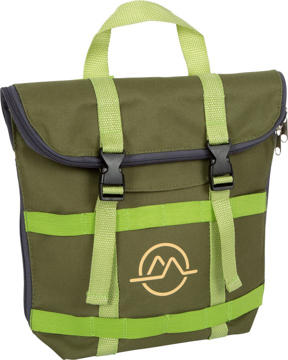Actual product image small foot Discover" backpack
