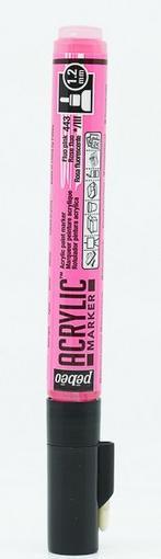 Produktbild Pebeo Acrylic Marker Dünn Rundspitze 1,2mm (Neonrosa, 1.20 mm)