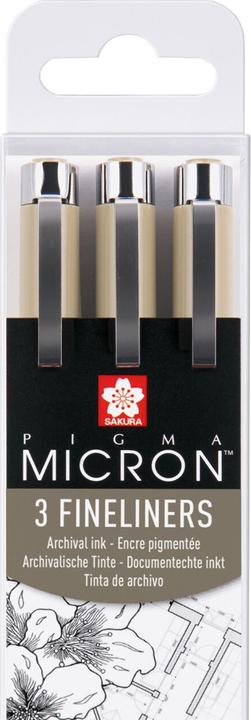 Produktbild Sakura Pigma Micron (Schwarz, 3 x)