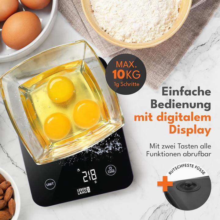 Actual product image Lebenlang Digital kitchen scales