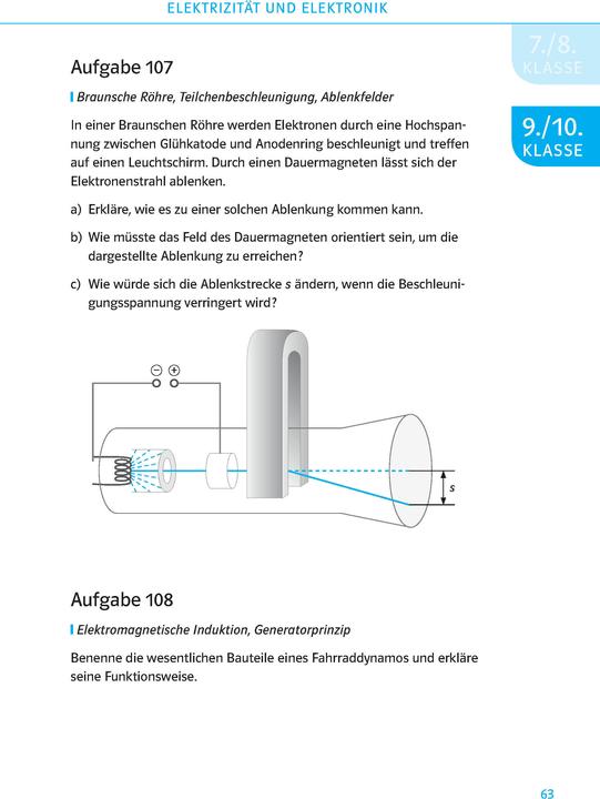 Produktbild 200 Physikübungen wie in der Schule 7 - 10 (Deutsch, 2012)
