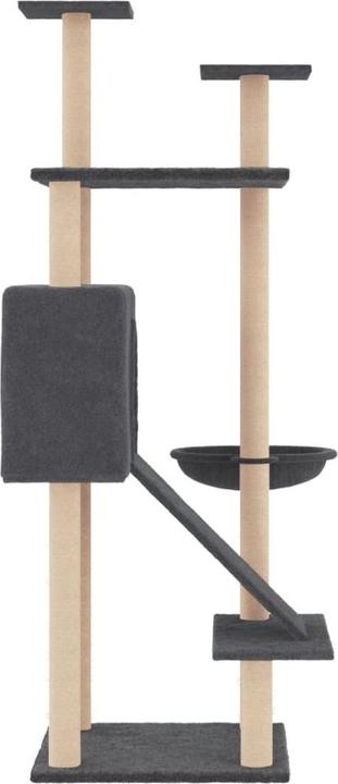 Produktbild vidaXL Silvanus (153 cm, Dunkelgrau)