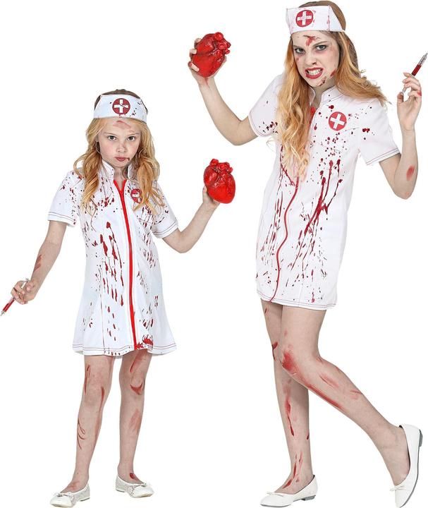 Image du produit Widmann Costume d'infirmière zombie pour enfants (116)