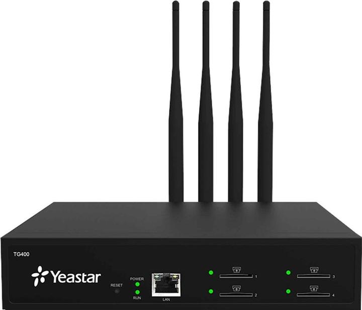 Actual product image Yeastar GSM Gateway TG400 4x Channel - Voice-Over-IP