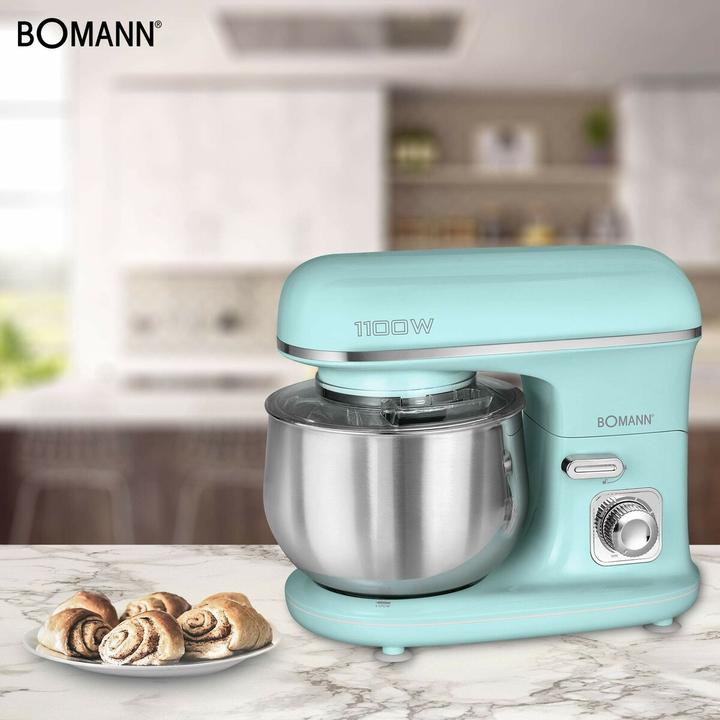 Productafbeelding Bomann KM 6030 CB Keukenmachine Mint Kleur (5 l, 1100 W)
