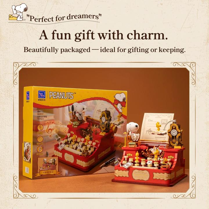 Actual product image Pantasy Die Peanuts - Typewriter