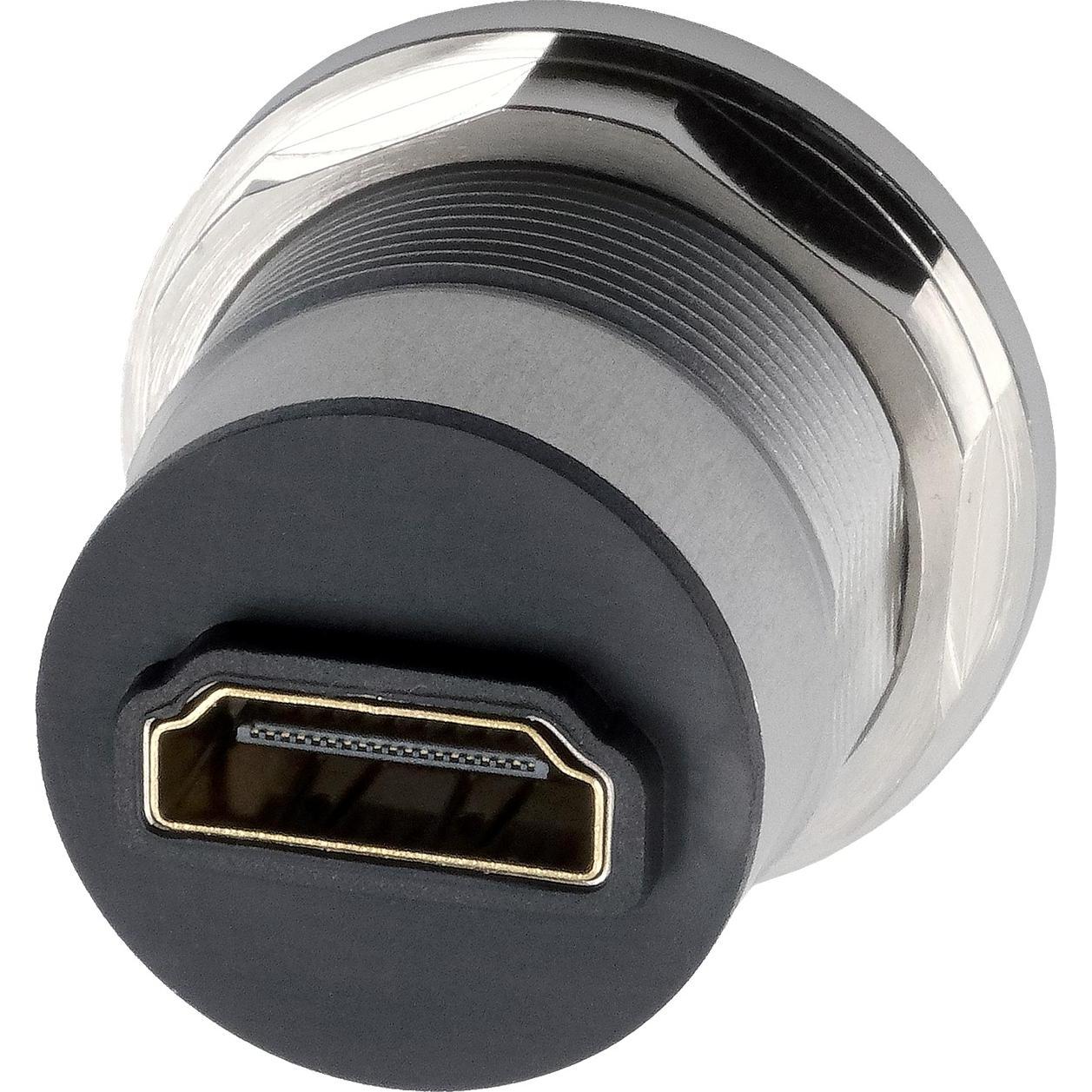 Thumbnail - Exsys Einbau-Adapter HDMI BU-BU (HDMI), Data + Video Adapter