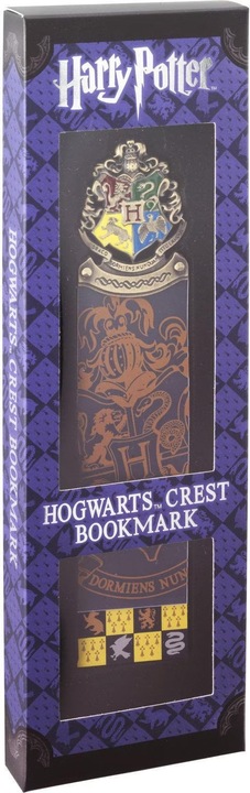 Immagine prodotto Noble Collection Harry Potter: segnalibro con stemma di Hogwarts