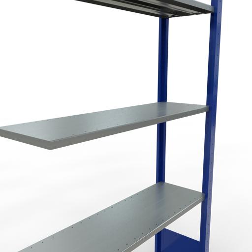 Image du produit Schulte Lagertechnik Système d'assemblage de rayonnages MULTIplus85 avec traverses de longueur