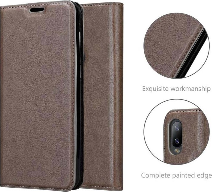 Actual product image Cadorabo Book Invisible Magnet Cover (Samsung Galaxy A6s)