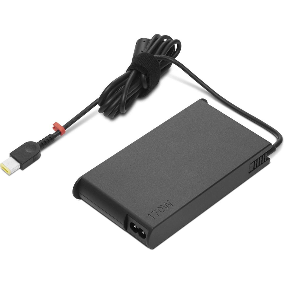 Lenovo GX20Z46287 power adapter/inverter Indoor Black (170 W), Notebook Netzteil, Schwarz