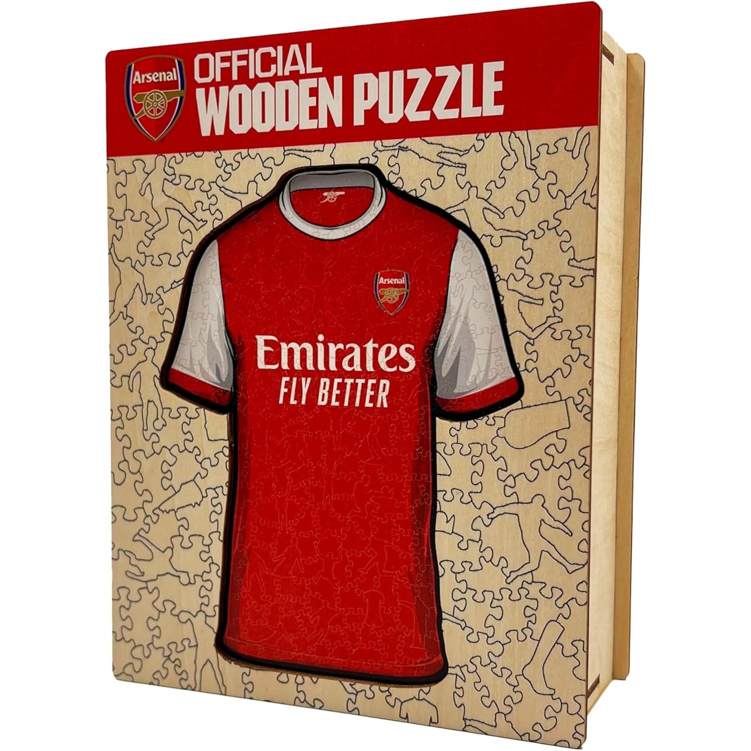 Iconic Arsenal FC - Maglia - Puzzle in Legno Taglia L (500 pezzi) (500 pezzi)