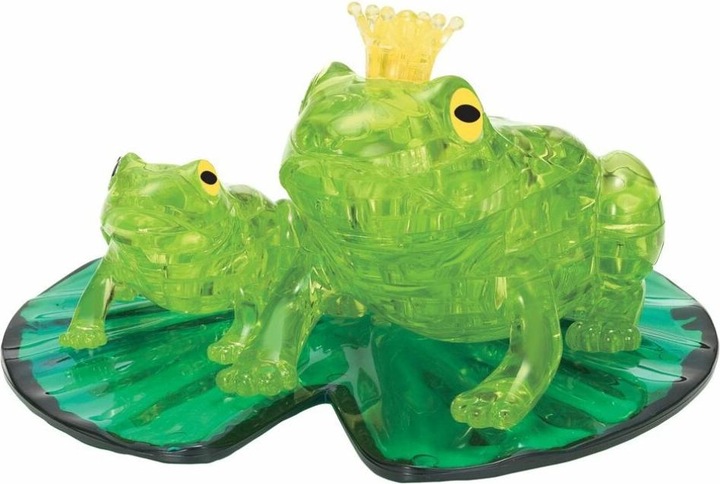 Actual product image HCM Kinzel Pz. 3D Crystal frog pair 43 parts (43 pieces)