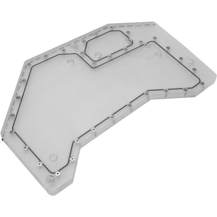 Barrow Distroplate Jonsbo MOD-5, ARGB - Acryl, Wasserkühlung Ausgleichsbehälter