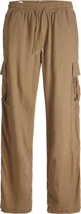 Actual product image Jack & Jones Jpstbill Jjnate Linen Blend Cargo Jogger (M)
