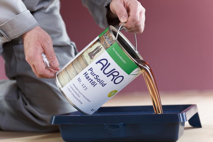 Produktbild AURO PurSolid Hartöl 123 (Transparent, 0.75 l)
