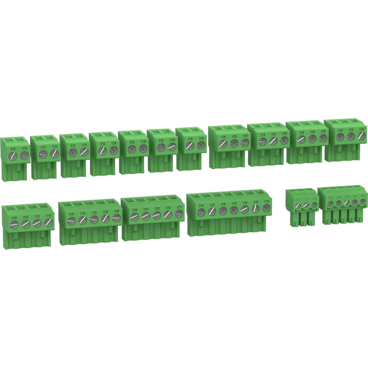 Schneider Electric, Accessori per la tecnologia di guida, Schneider M171P PLUG KIT TM171ASCTB2727EA